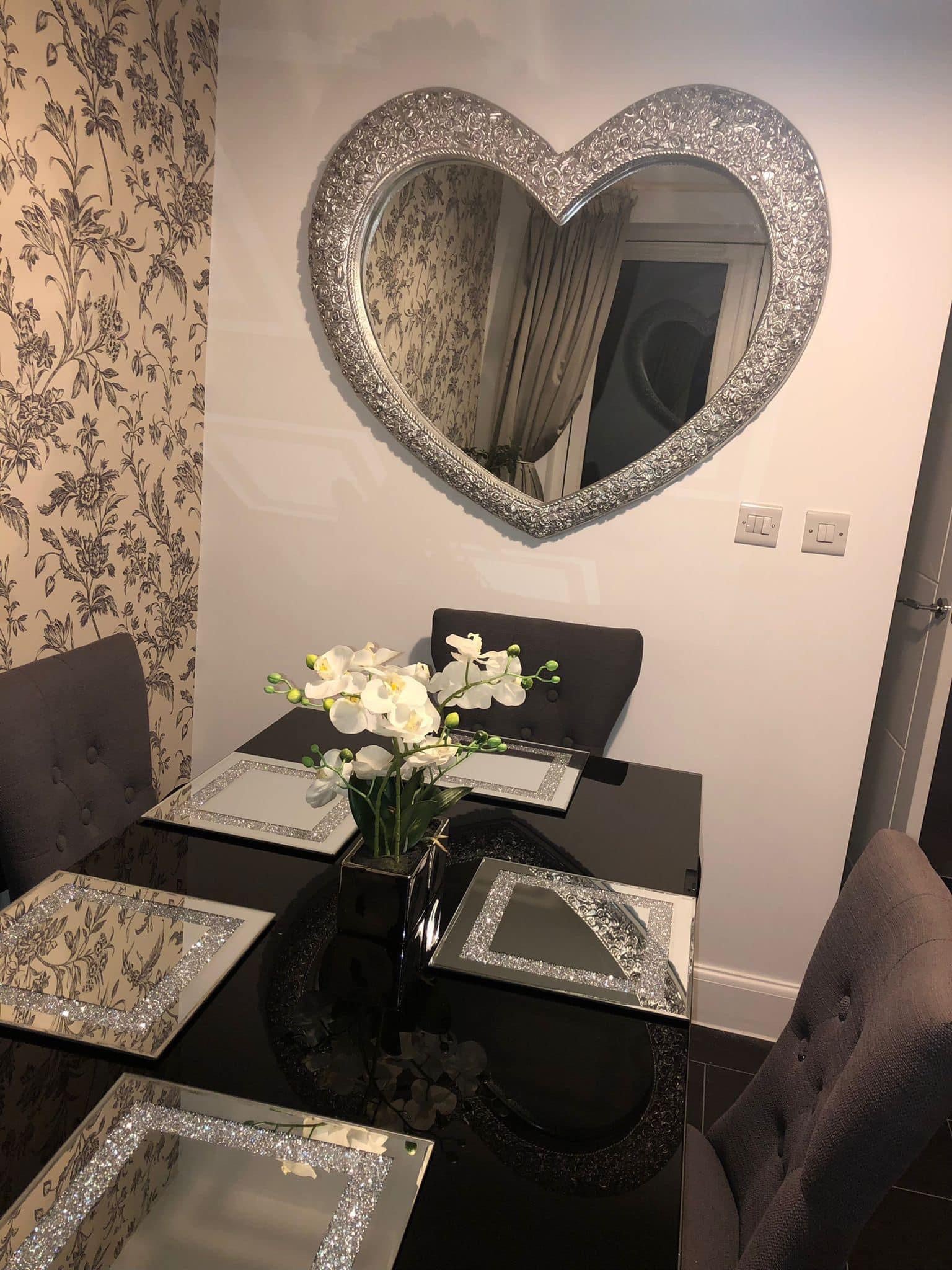 Large Heart Shaped - Mirror4you